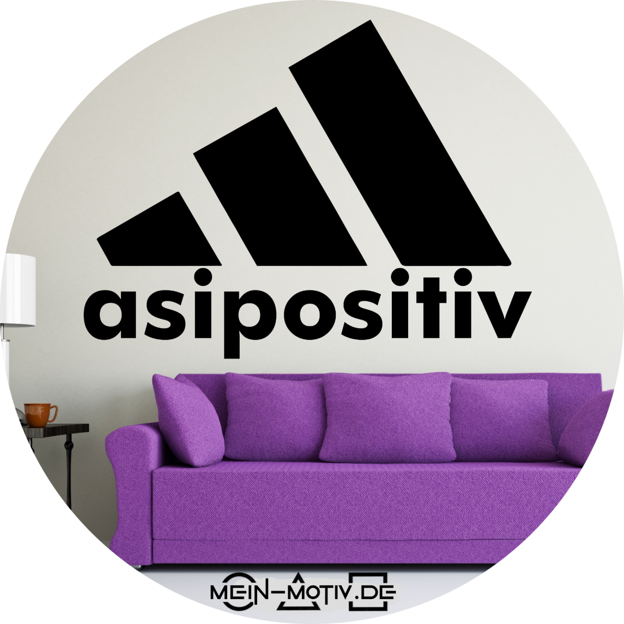 46360 Asipositiv Wandtattoo Mein-Motiv-de
